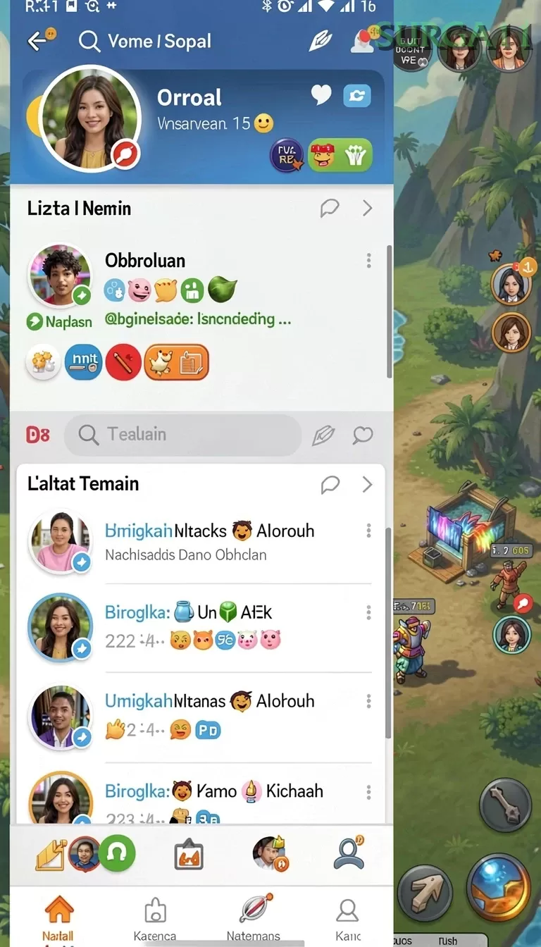 Cuplikan layar KARGOTOTO — menu navigasi