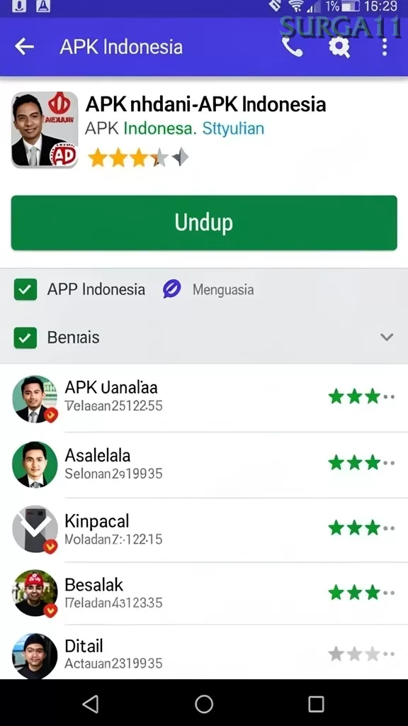 Cuplikan layar OLXTOTO — menu navigasi