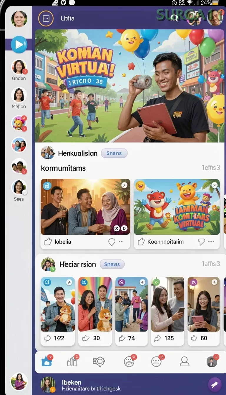 Cuplikan layar ORA78 — halaman utama